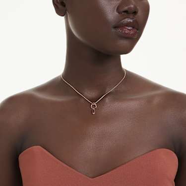 Mesmera Anhänger, Verschiedene Schliffe, Rot, Goldlegierungsschicht - Swarovski, 5732487