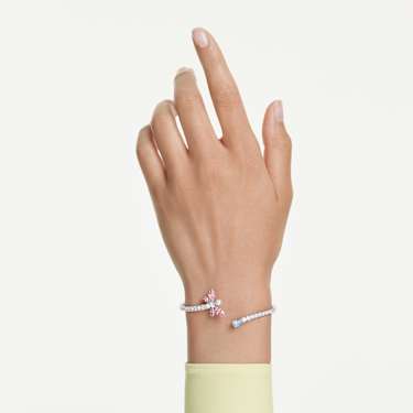 Ariana Grande x Swarovski Armreif, Verschiedene Schliffe, Libelle, Mehrfarbig, Rhodiniert - Swarovski, 5737401