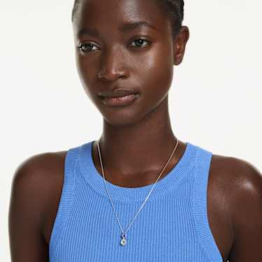 Chroma pendant, Mixed cuts, Multicolored, Rhodium plated - Swarovski, 5738473