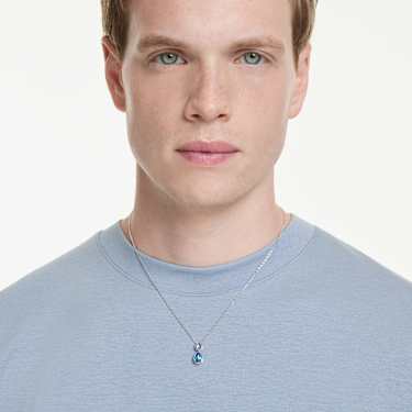 Chroma medál, Vegyes metszés, Többszínű, Ródium bevonattal - Swarovski, 5738473