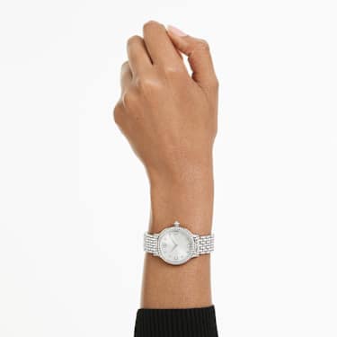 Imber ウォッチ, スイス製, メタルブレスレット, シルバー系, ステンレス鋼 - Swarovski, 5741229