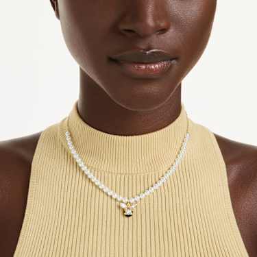 Charm Idyllia, Combinação de lapidações, Abelha, Multicor, Lacado a dourado - Swarovski, 5743132