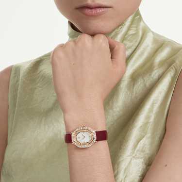 Matrix octagon ウォッチ, レザーストラップ, ローズゴールドカラー, ローズゴールドトーン仕上げ - Swarovski, 5746375