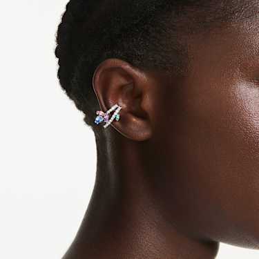 Manchettes d’oreilles Ariana Grande x Swarovski, Tailles variées, Multicolores, Métal rhodié - Swarovski, 5749184