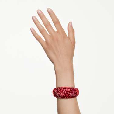 Brazalete Idyllia, Rojo, Acabado en oro de 18 quilates - Swarovski, 5751424