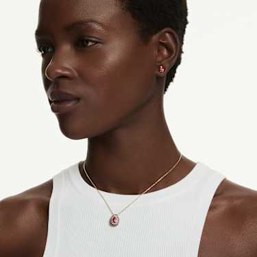 Sublima set, Set (2), Pear-slijpvorm, Rood, ‎18k gouden afwerking - Swarovski, 5752883
