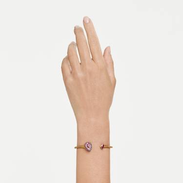 Sublima Armband, Droppformad, Röd, 18K guldfinish - Swarovski, 5752895