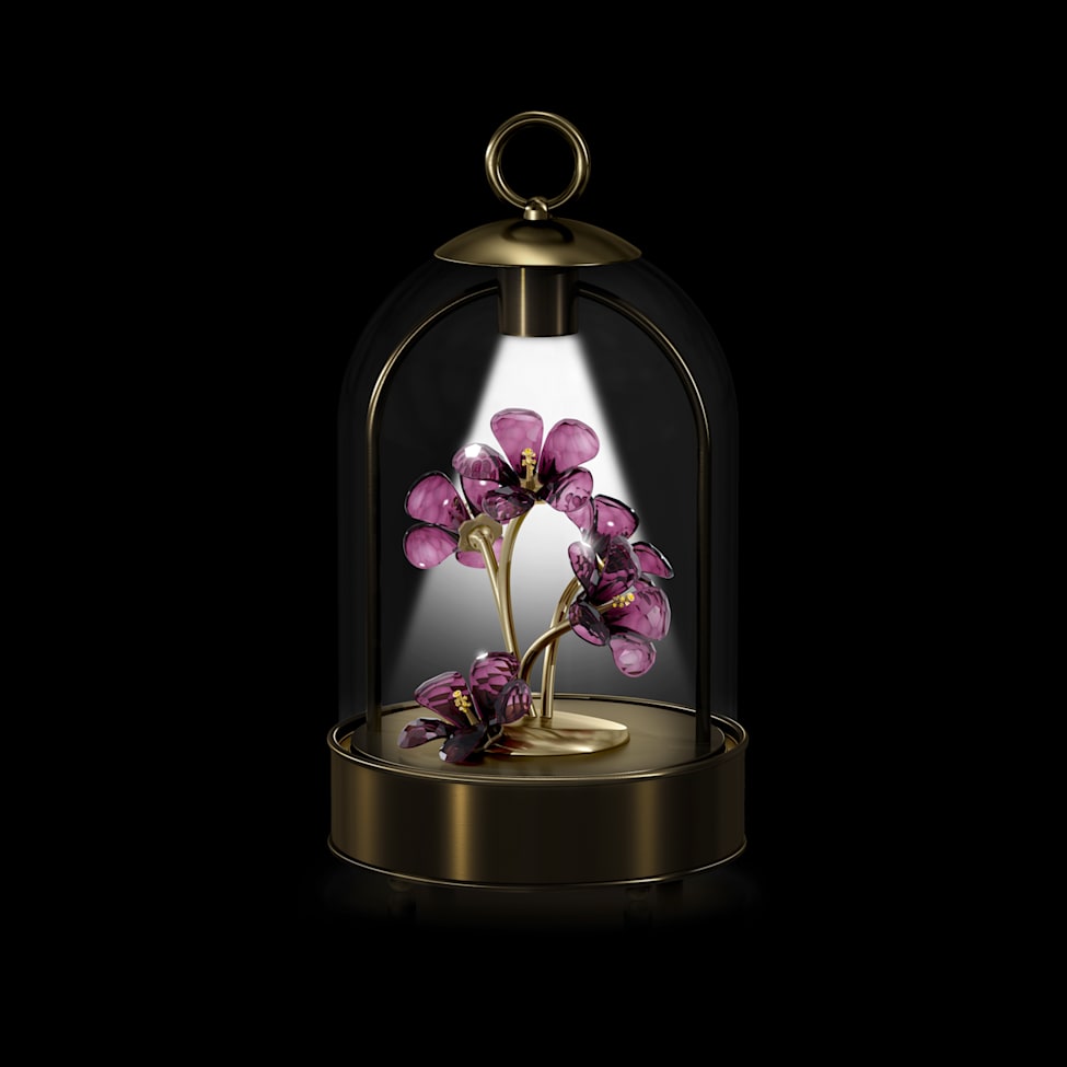Garden Tales Hibiscus LED Lantern by SWAROVSKI