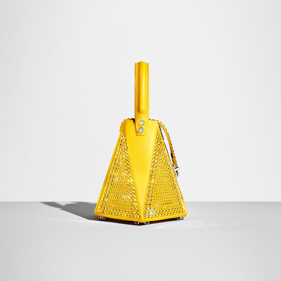 Weinsanto bag, Yellow by SWAROVSKI