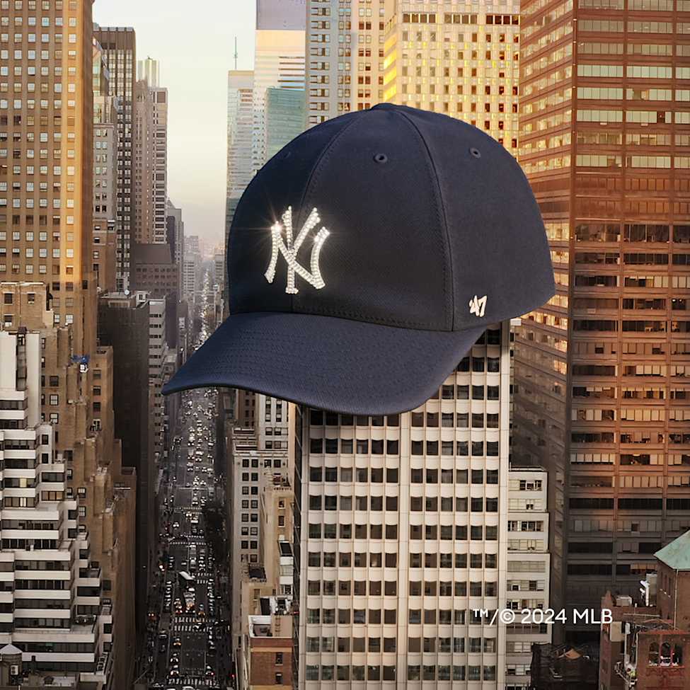 47 and MLB® baseball cap - Limited Edition, New York Yankees™, Navy blue by SWAROVSKI