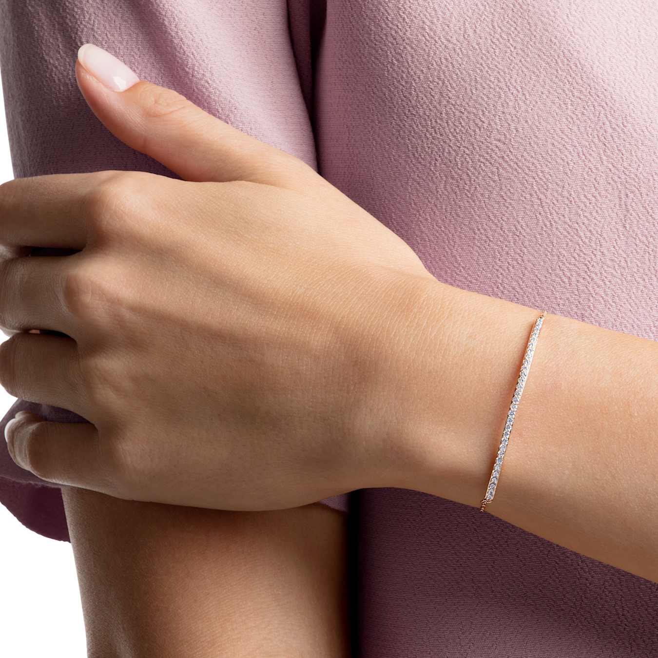 SWAROVSKI 施华洛世奇 ONLY 镀玫瑰金色调手链 5632063 京东优惠券折后¥304 SWAROVSKI 施华洛世奇 ONLY 镀玫瑰金色调手链 5632063 京东优惠券折后¥304