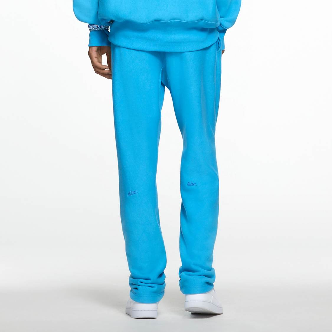 ADVISORY BOARD CRYSTALS, Subjective Halos sweatpants, Blue by SWAROVSKI