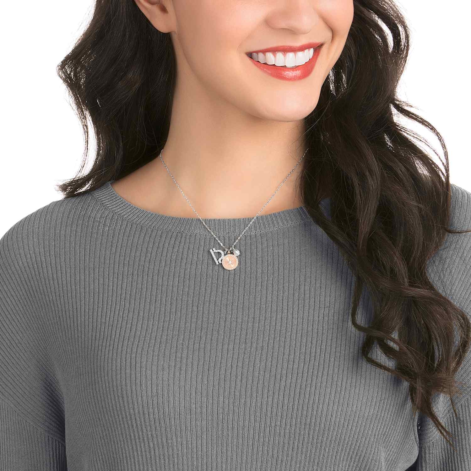 Zodiac Kolye Ucu Terazi Beyaz Rodyum Kaplama Swarovski Com