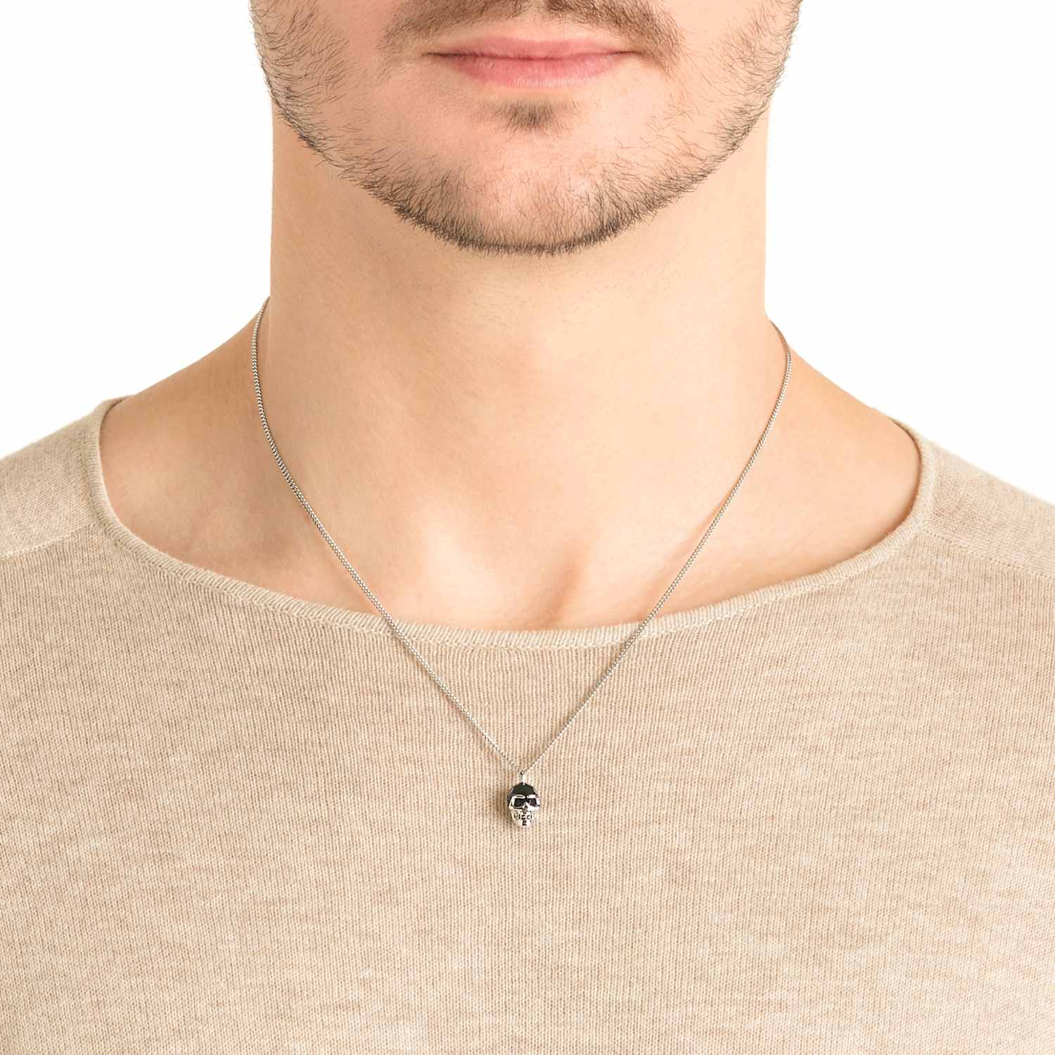 Taddeo Kolye Ucu Siyah Paladyum Kaplama Swarovski Com