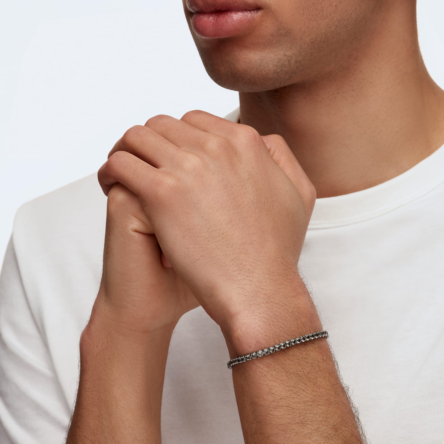 Discover 72+ swarovski mens bracelet uk latest