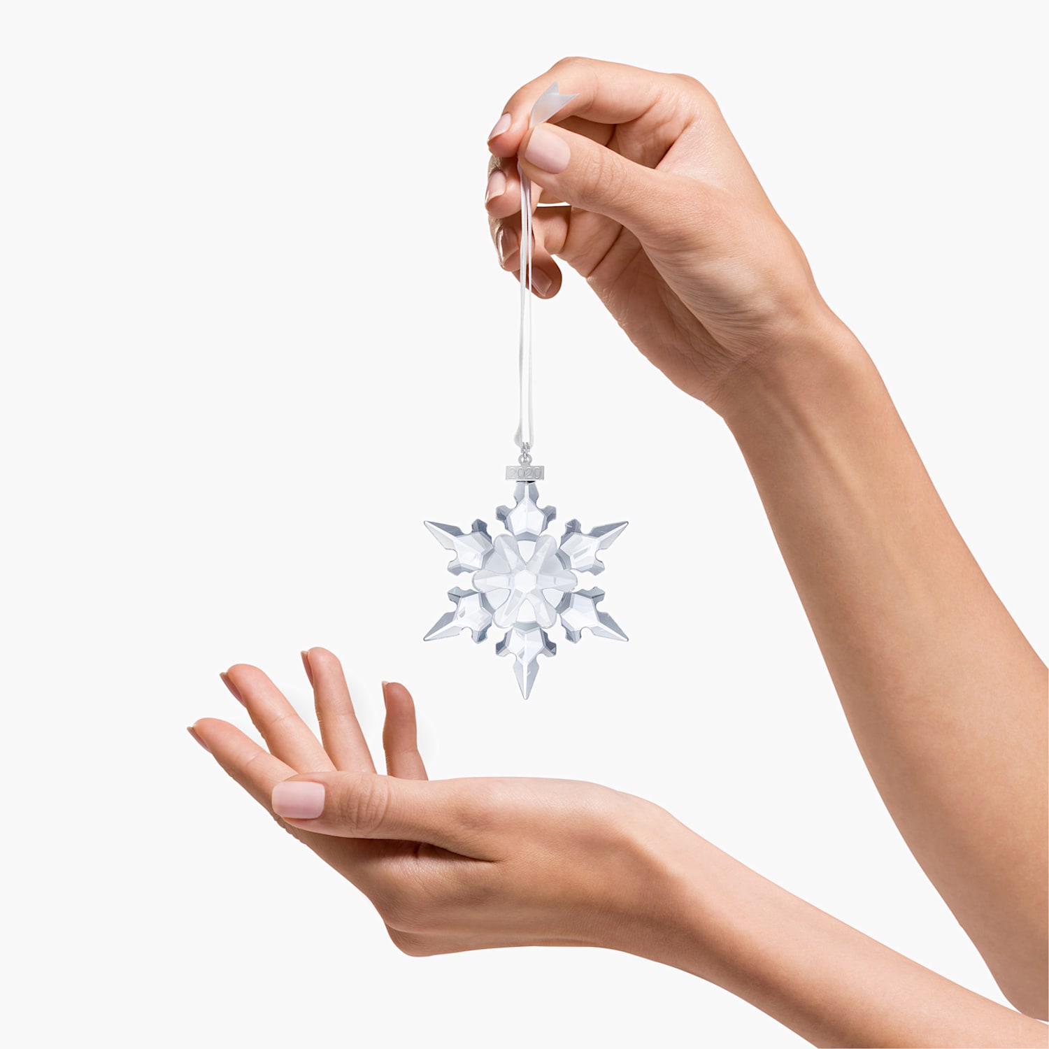 Details about   Crystal Large Annual Edition Christmas GIFT Ornament New 2020 Snowflake Holiday 