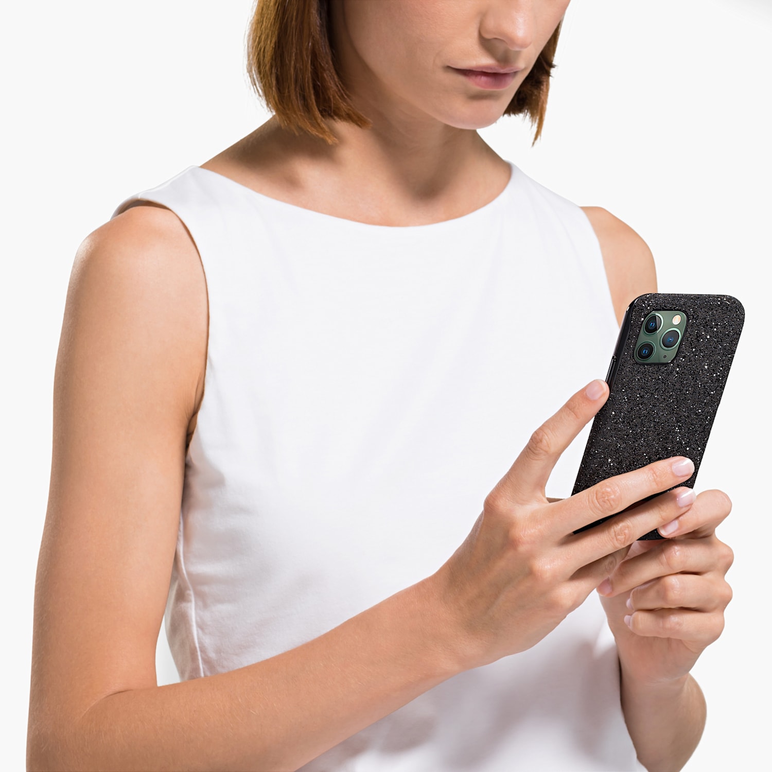 Femme Accessoires Étuis et coques de téléphone Étui pour smartphone high Swarovski en coloris Neutre 