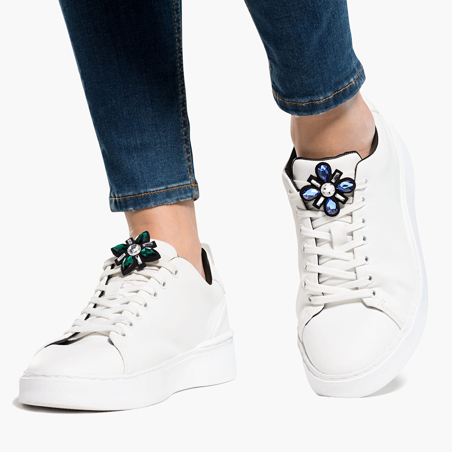 scarpe da ginnastica con swarovski