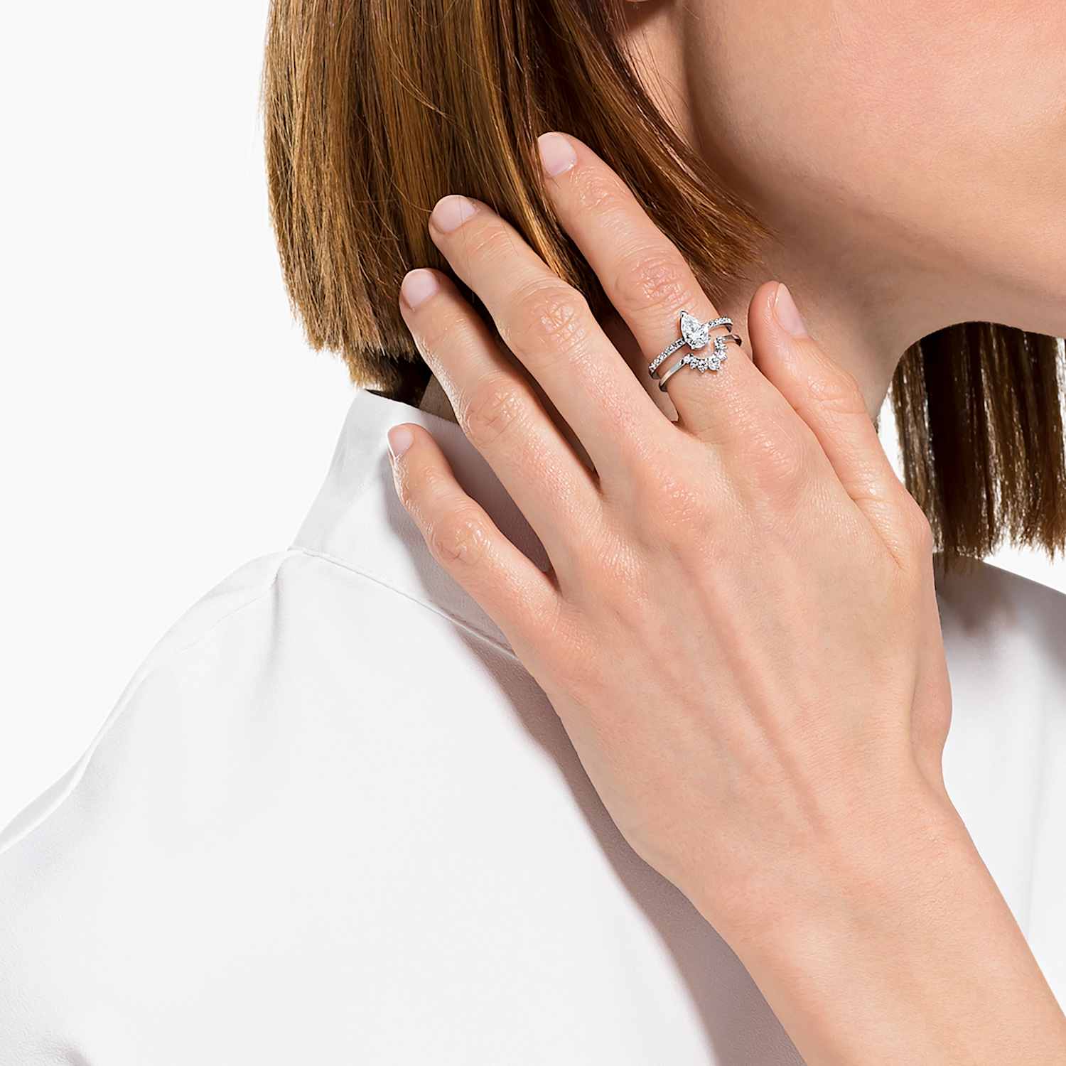 Swarovski Attract リング サイズ:55
