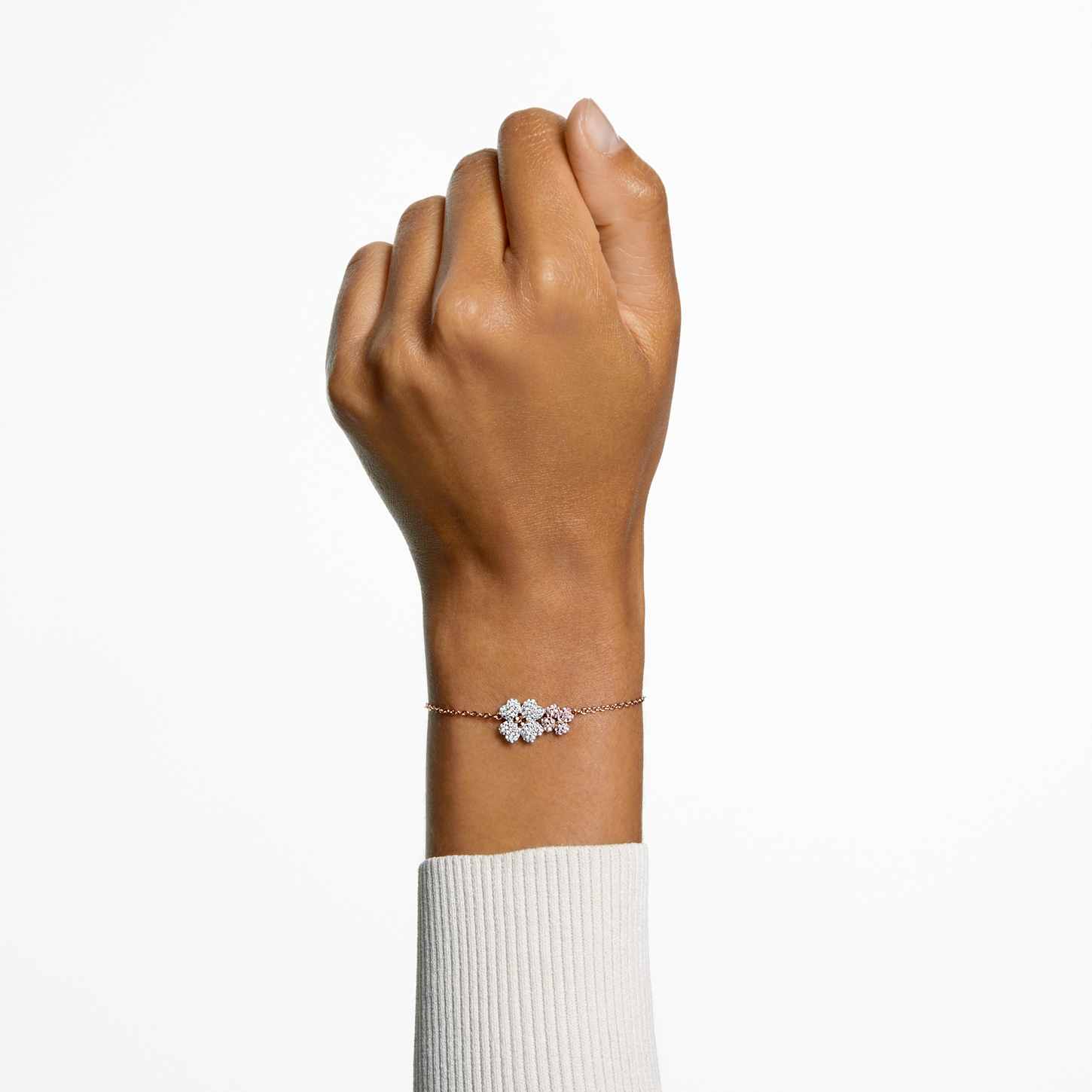 ほぼ新品 SWAROVSKI Latisha お花 ブレスレット スワロフスキー latisha-bracelet--flower--