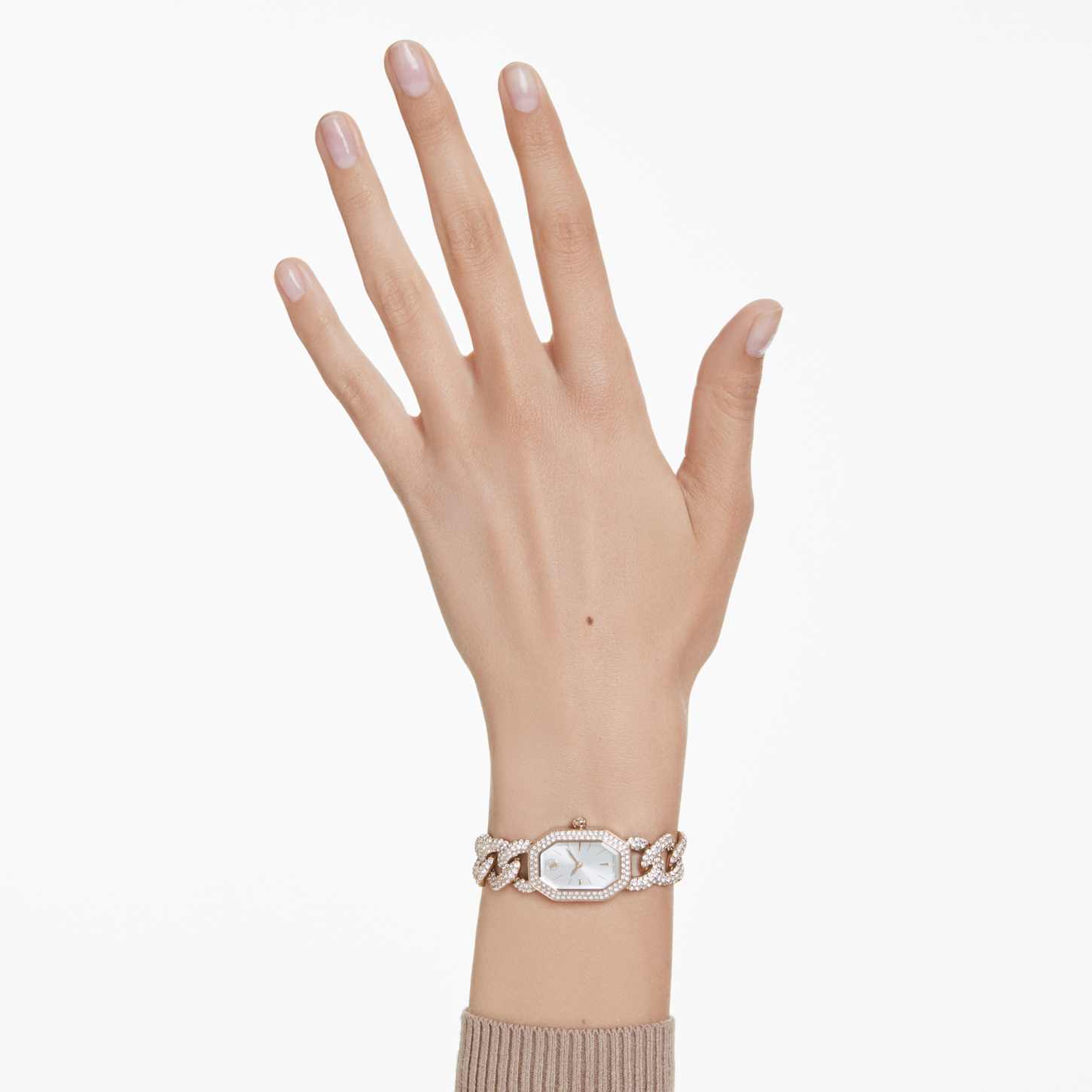 Dextera chain ウォッチ, スイス製, クリスタルを使ったブレスレット 
