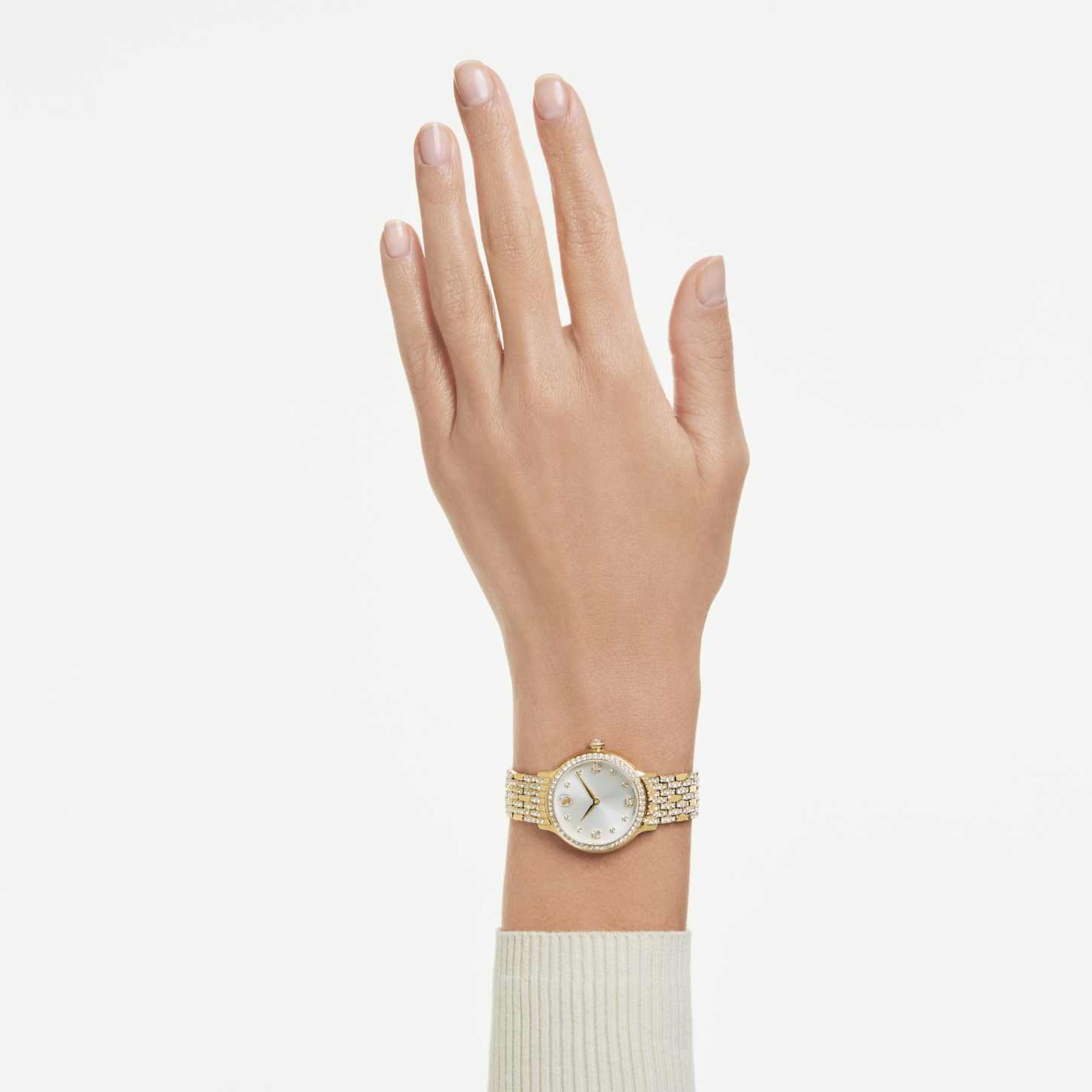 Imber watch, Swiss Made, Metal bracelet, Gold tone, Gold-tone