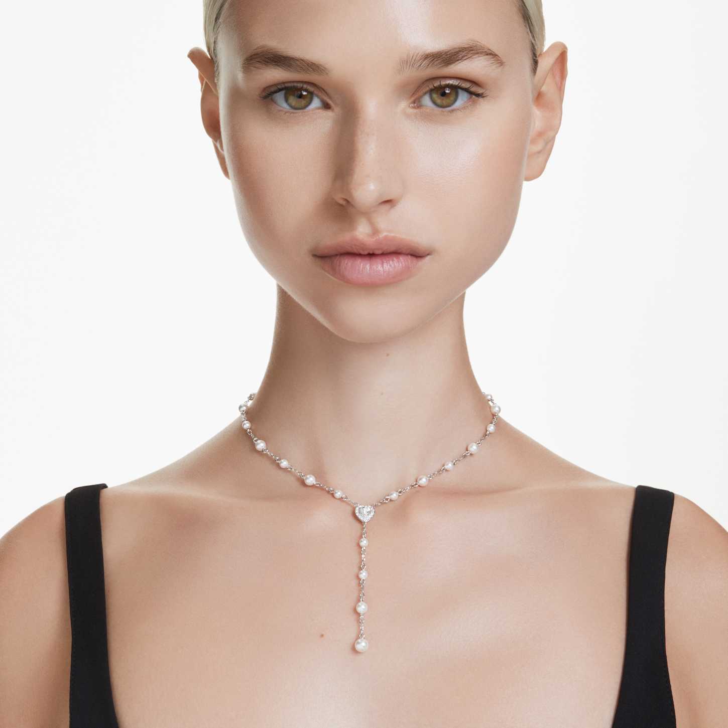 Ariana Grande x Swarovski Y字型ネックレス, ミックスカット 