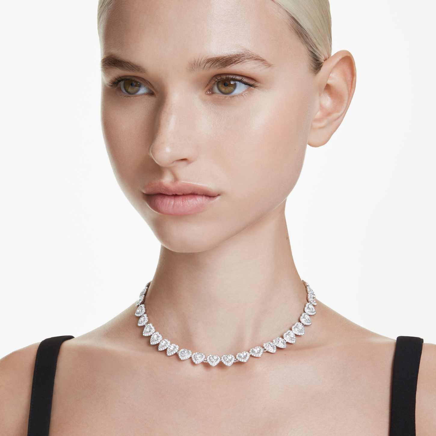 Ariana Grande x Swarovski ネックレス, ミックスカット, ハート 