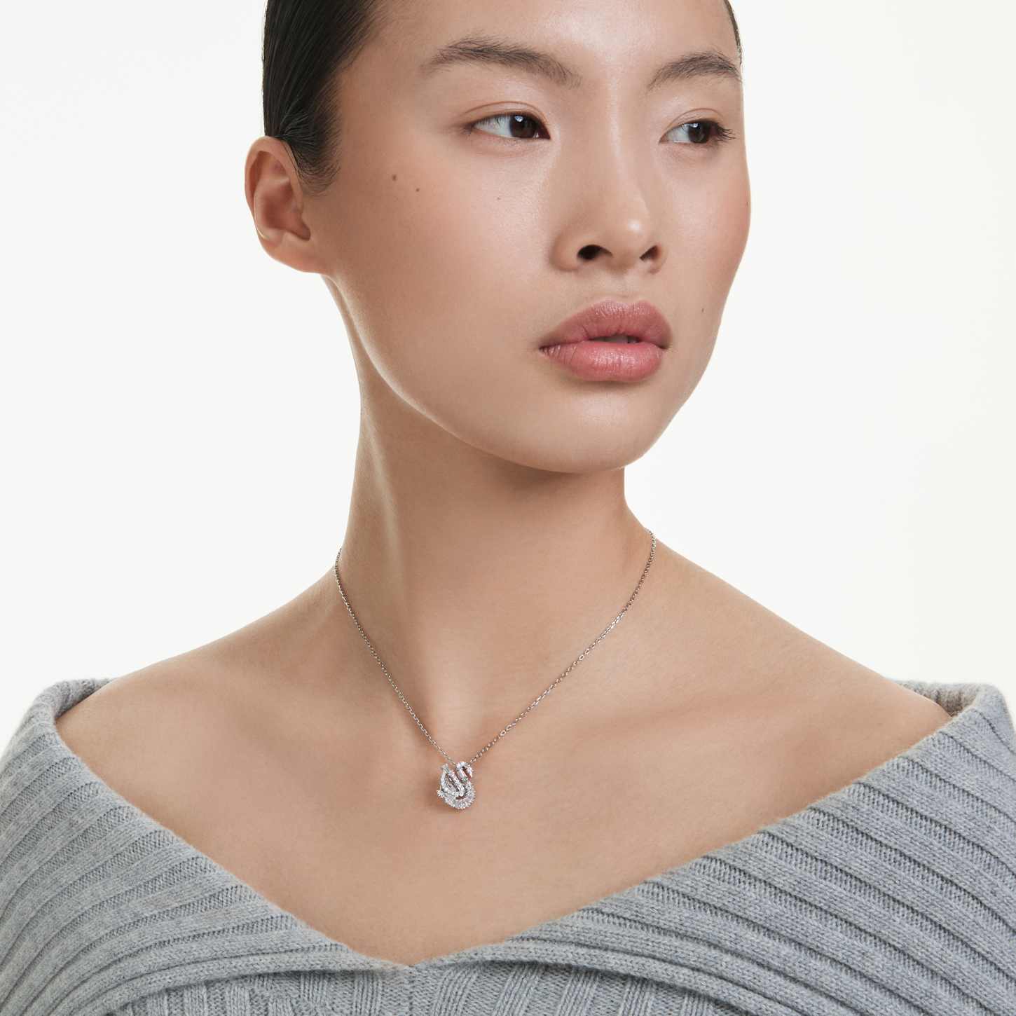 swan-ペンダント--ミックス