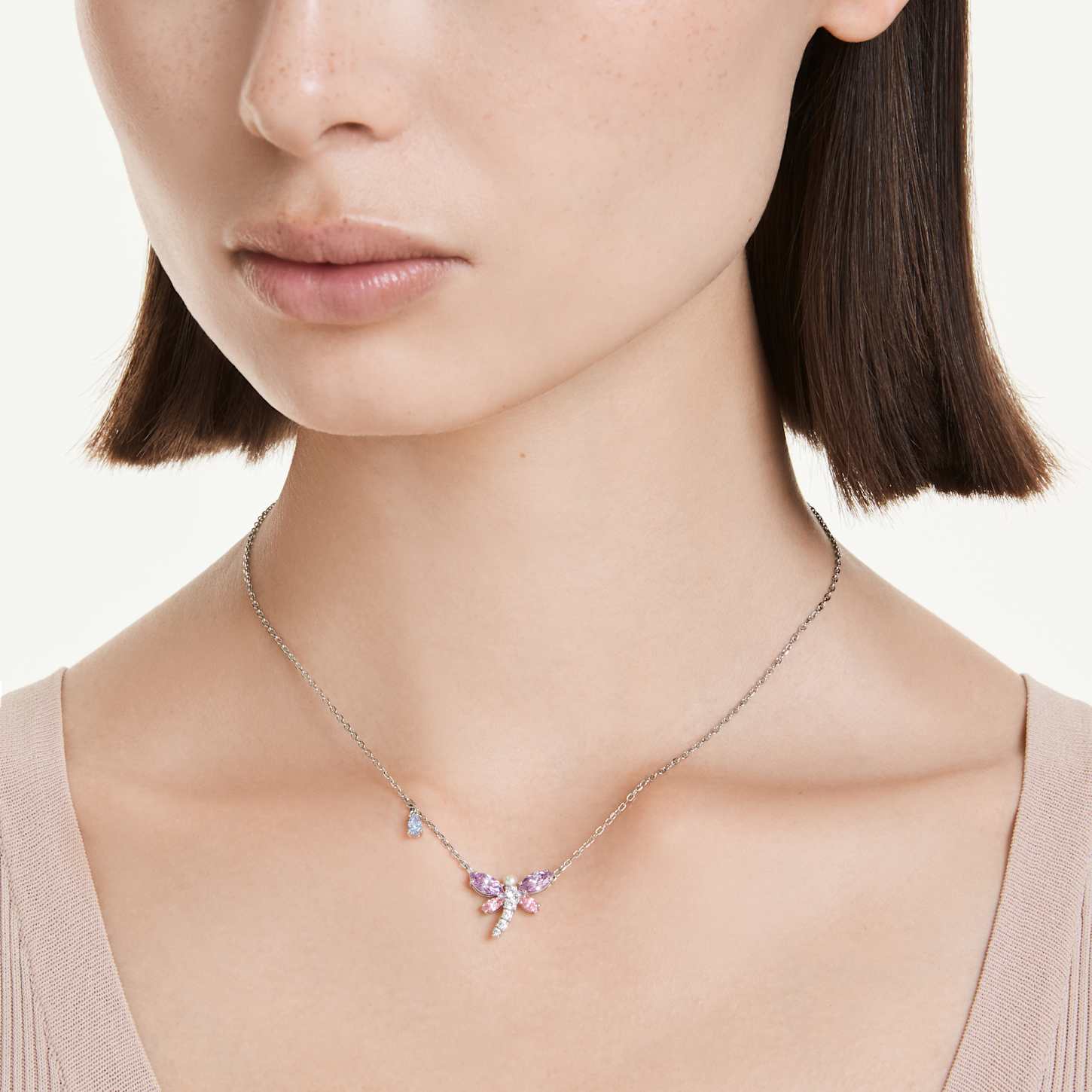 Ariana Grande x Swarovski pendant, Mixed cuts, Dragonfly