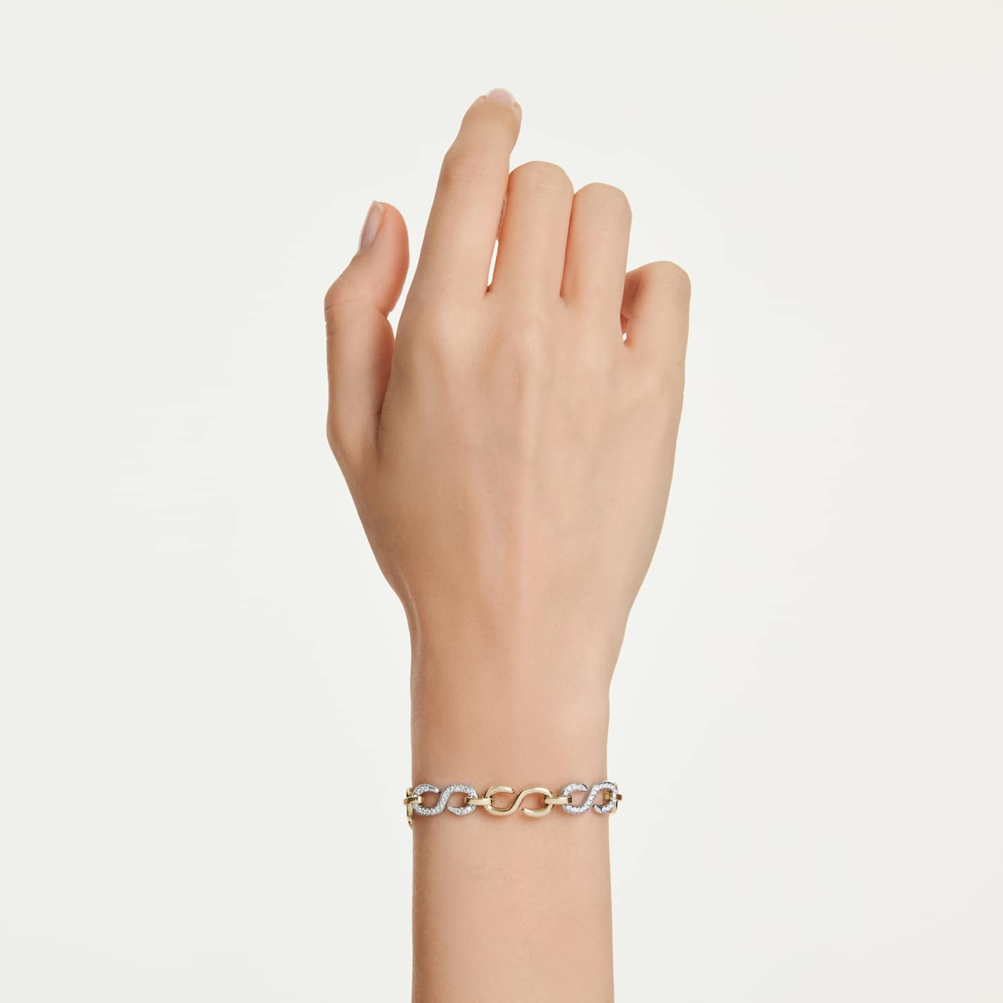 ほぼ新品 SWAROVSKI Dextera スワロフスキー ブレスレット dextera-ブレスレット--ラウンド