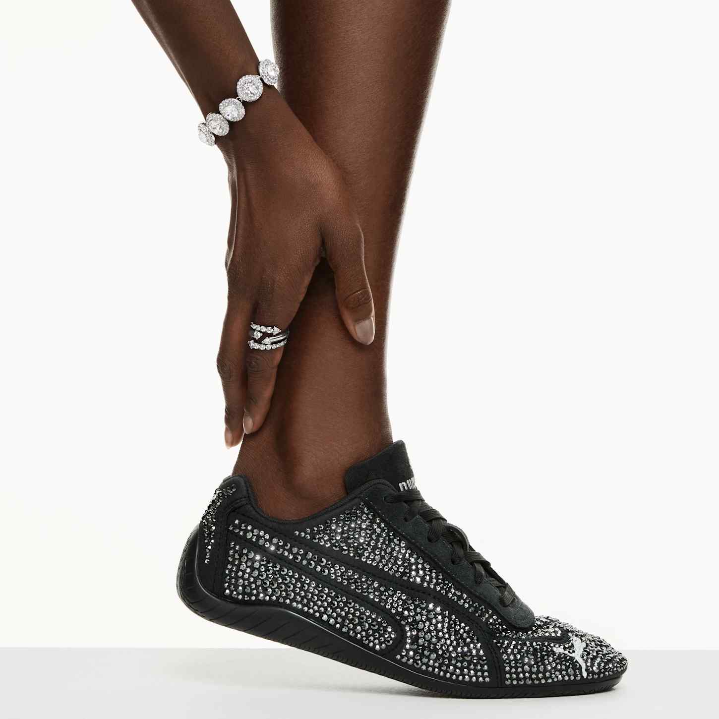 PUMA Speedcat, Black | Swarovski
