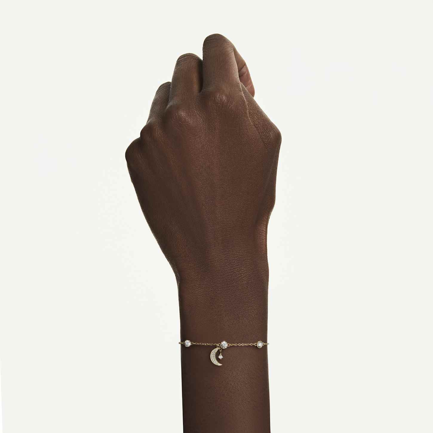 Swarovski チェーンブレスレット 腕時計 symbolica-bracelet--round-cut-
