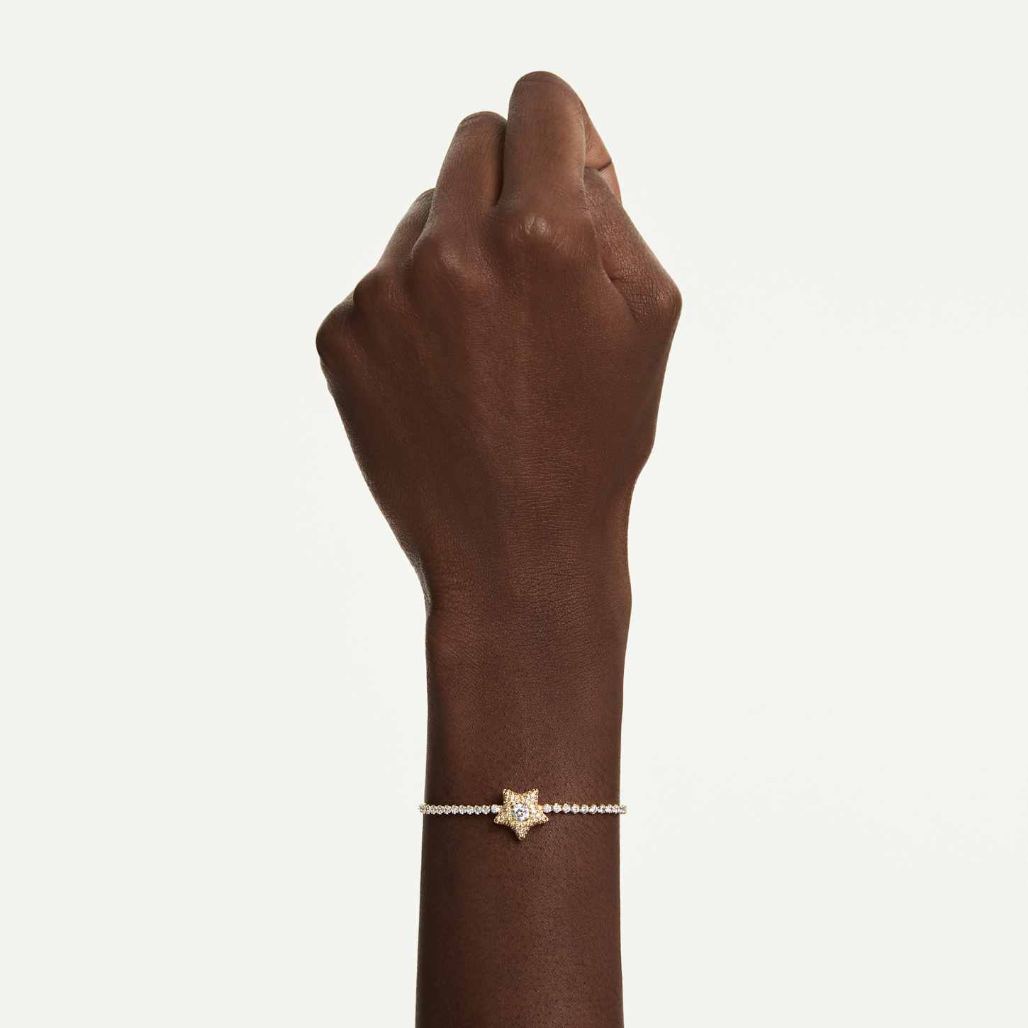 Sublima ブレスレット, ラウンドカット, 星, マルチカラー, 18K