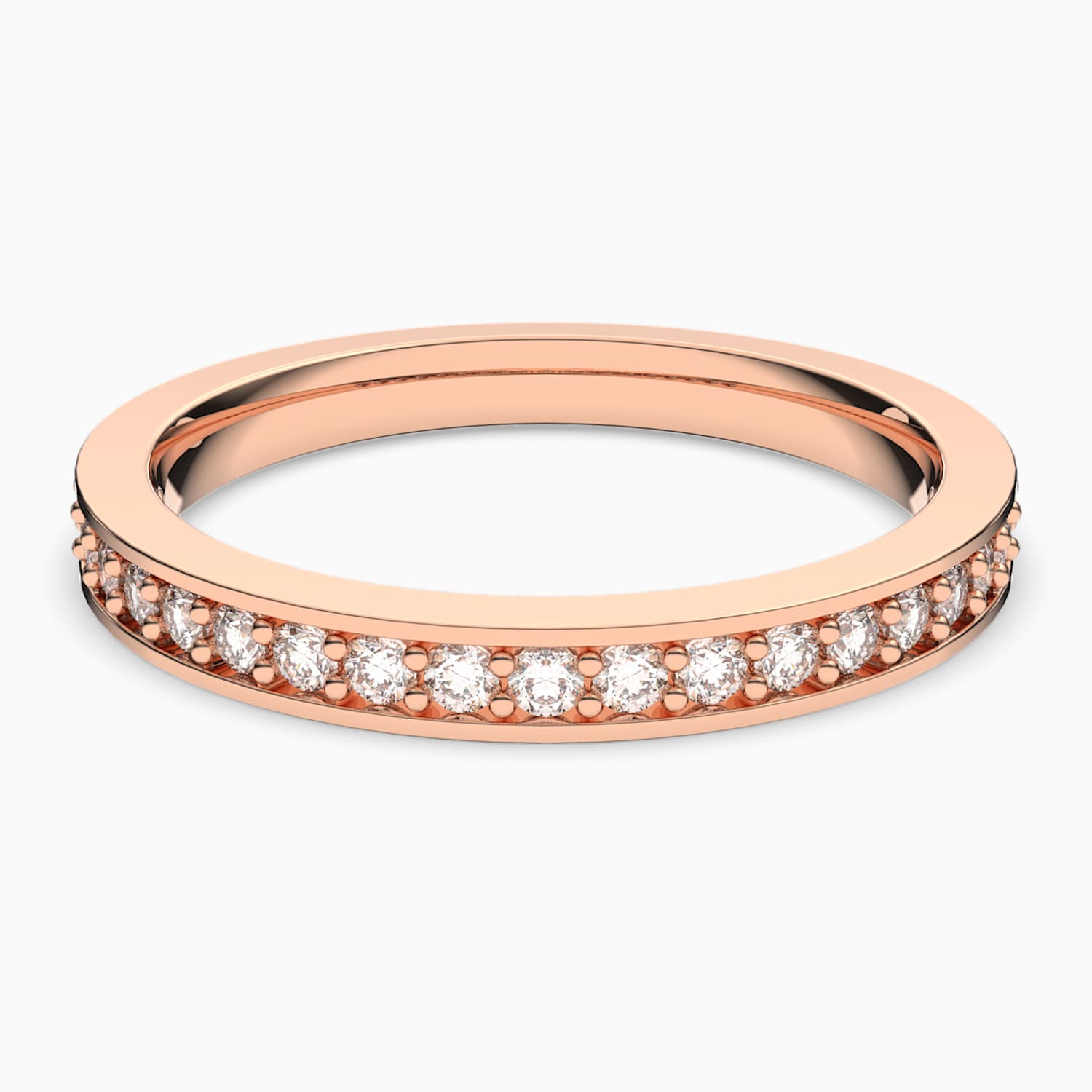 Rare Ring White Rose Gold Tone Plated Swarovski Com