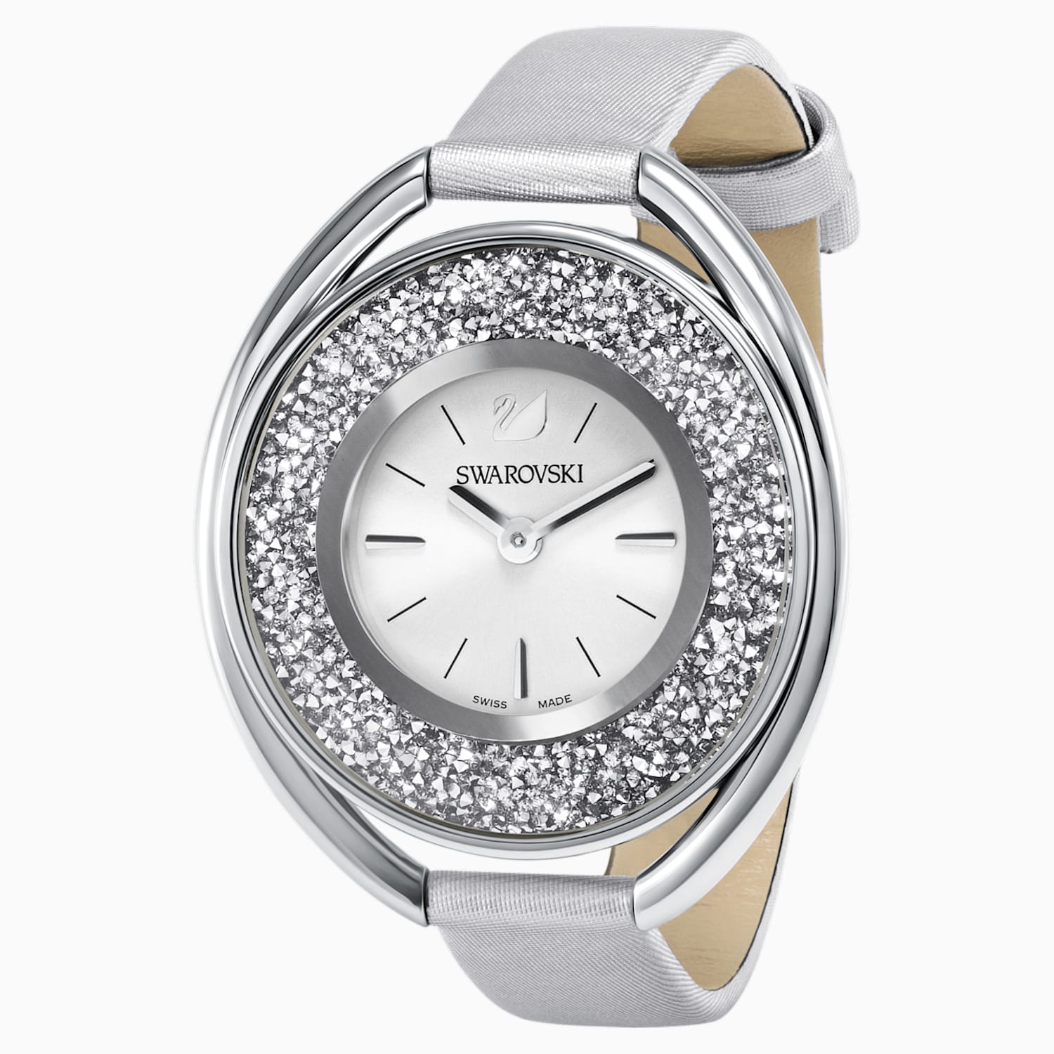 Swarovski Reloj Crystalline Oval, gris Swarovski Reloj Crystalline Oval, gris
