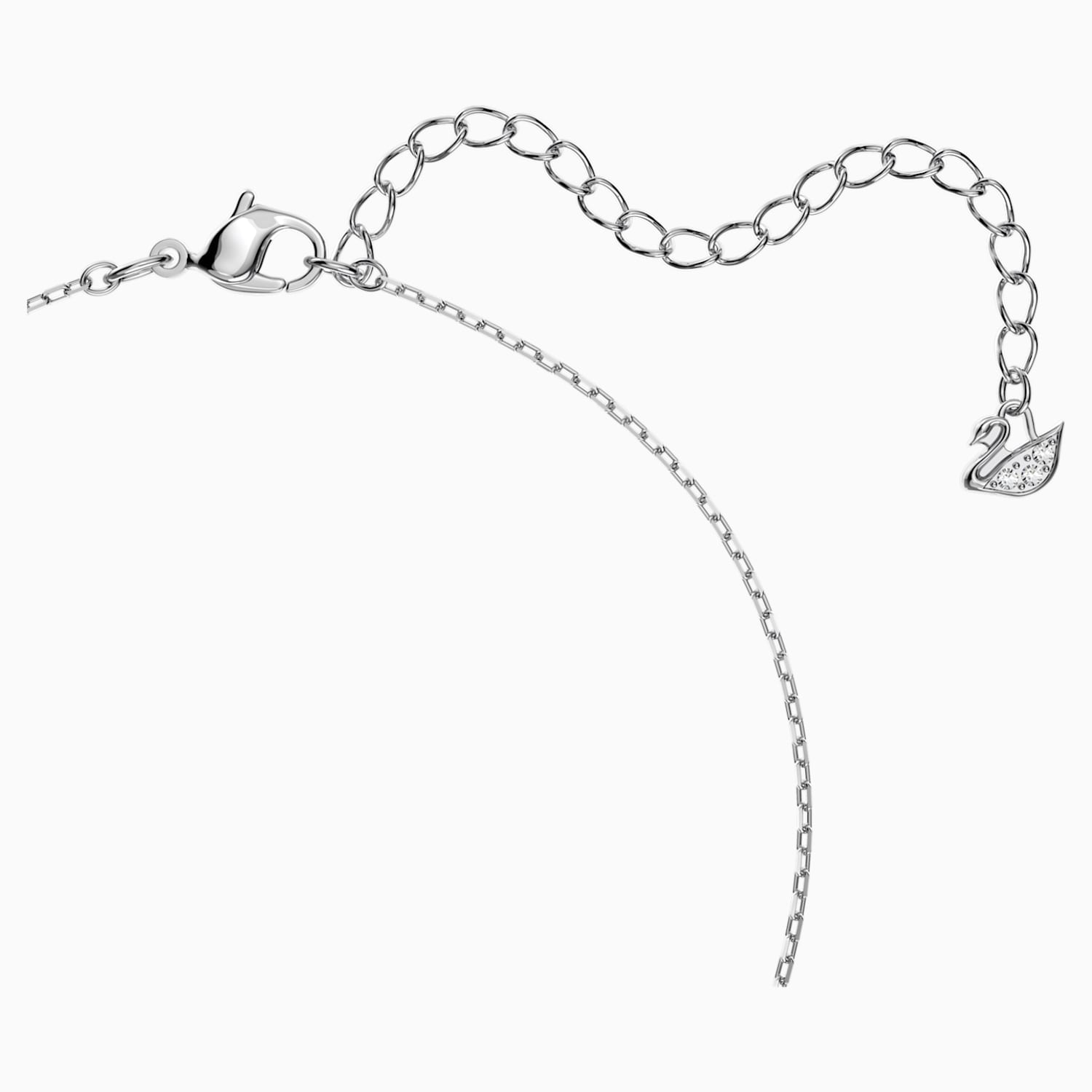 Swarovski Sparkling Dance Round Kolye Beyaz Rodyum Kaplama Swarovski Com