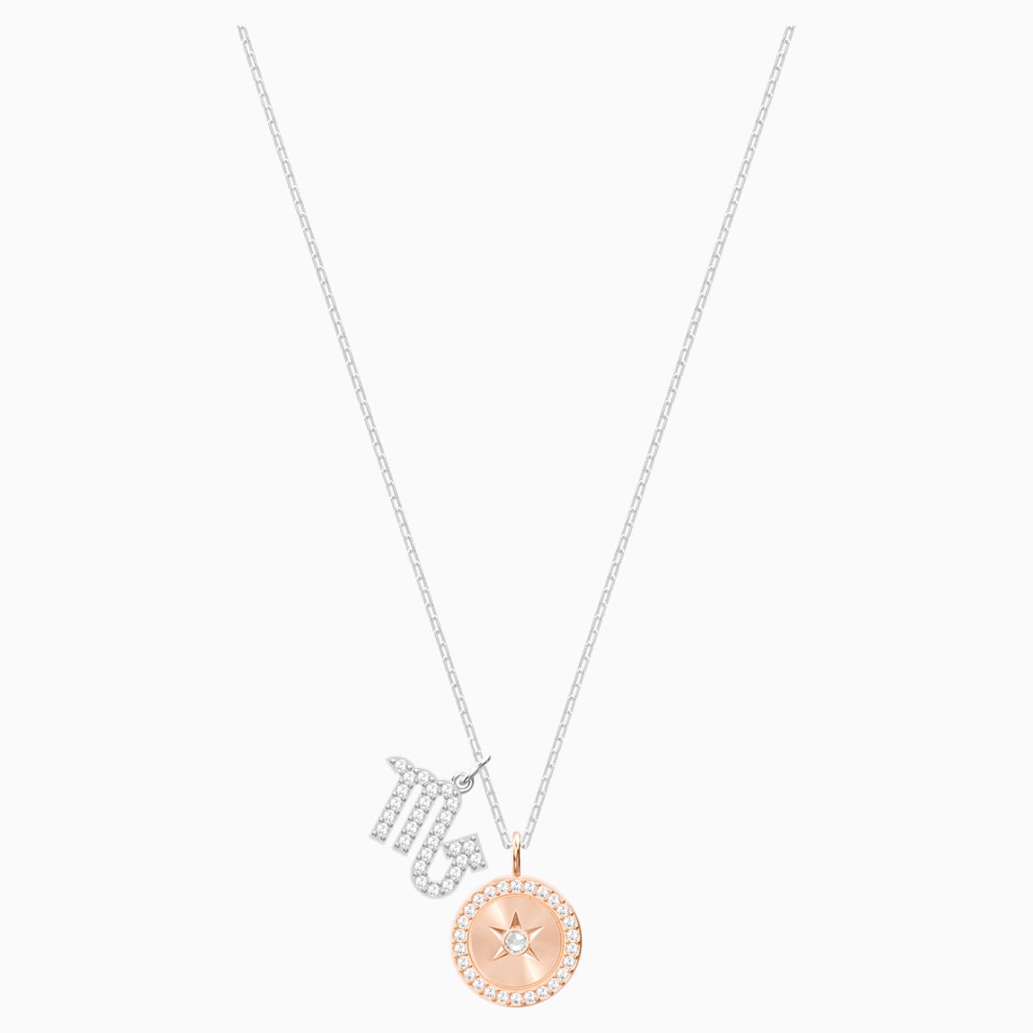 Zodiac Kolye Ucu Akrep Mavi Rodyum Kaplama Swarovski Com