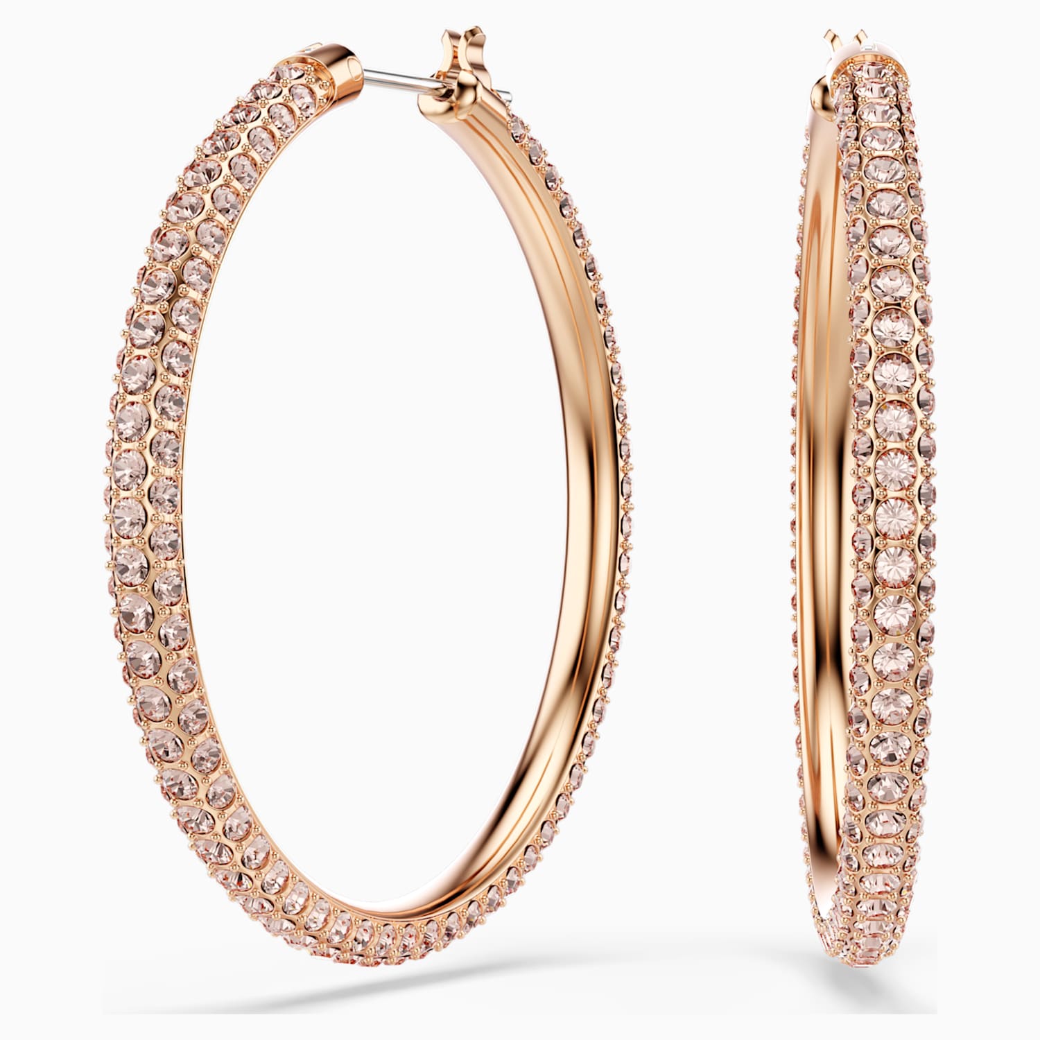 Stone Halka Kupeler Pembe Pembe Altin Rengi Kaplama Swarovski Com