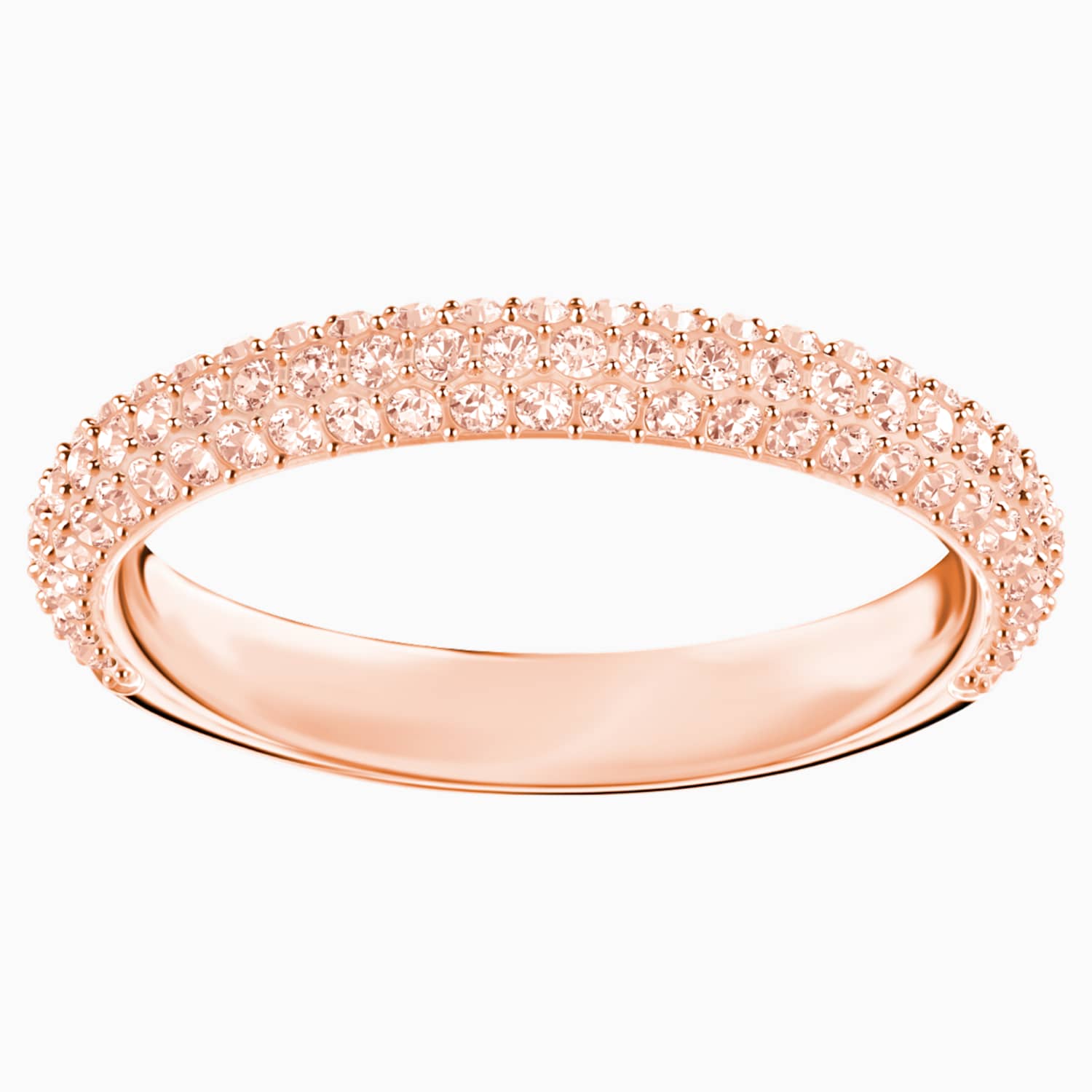 Stone Yuzuk Pembe Pembe Altin Rengi Kaplama Swarovski Com