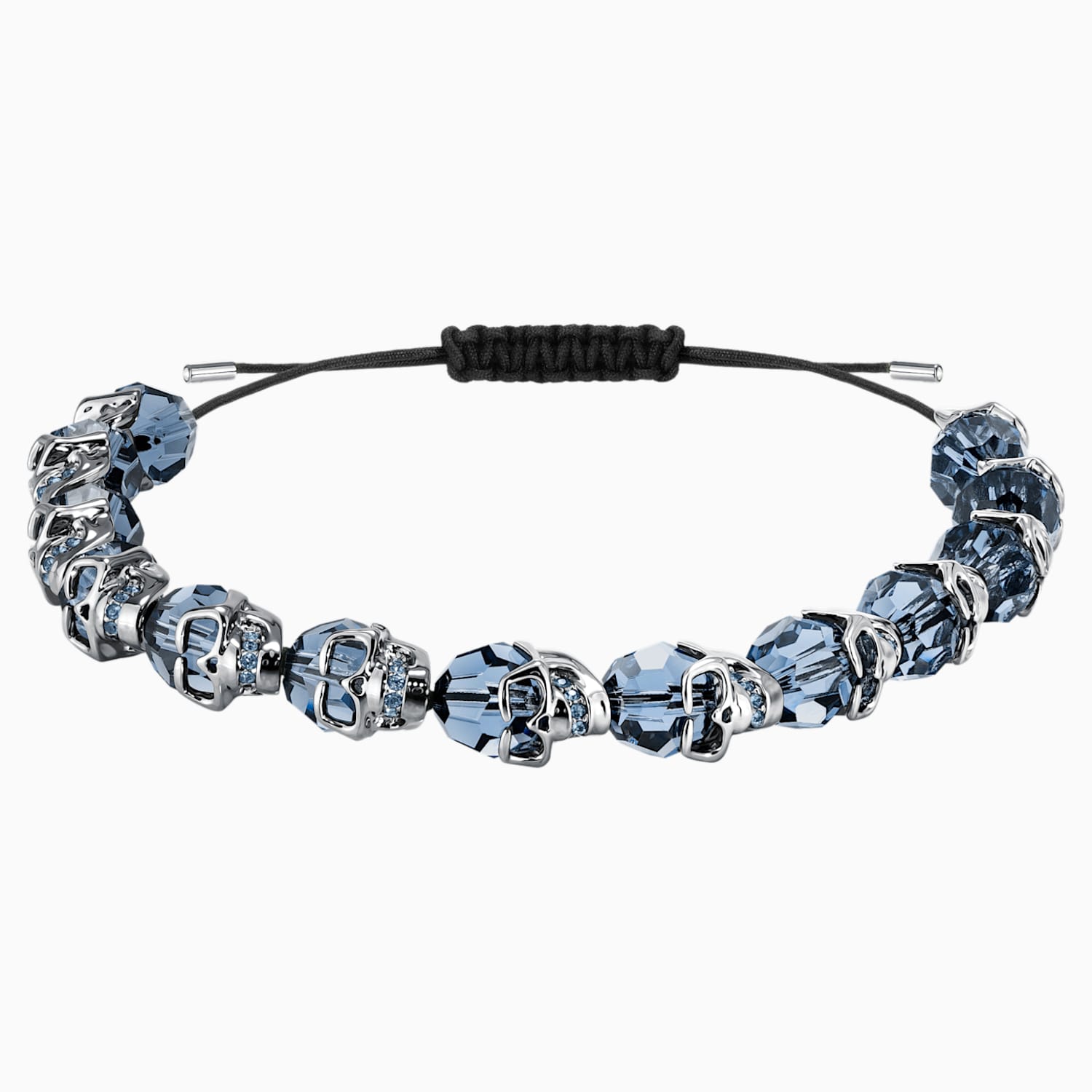Taddeo Bileklik Mavi Rutenyum Kaplama Swarovski Com