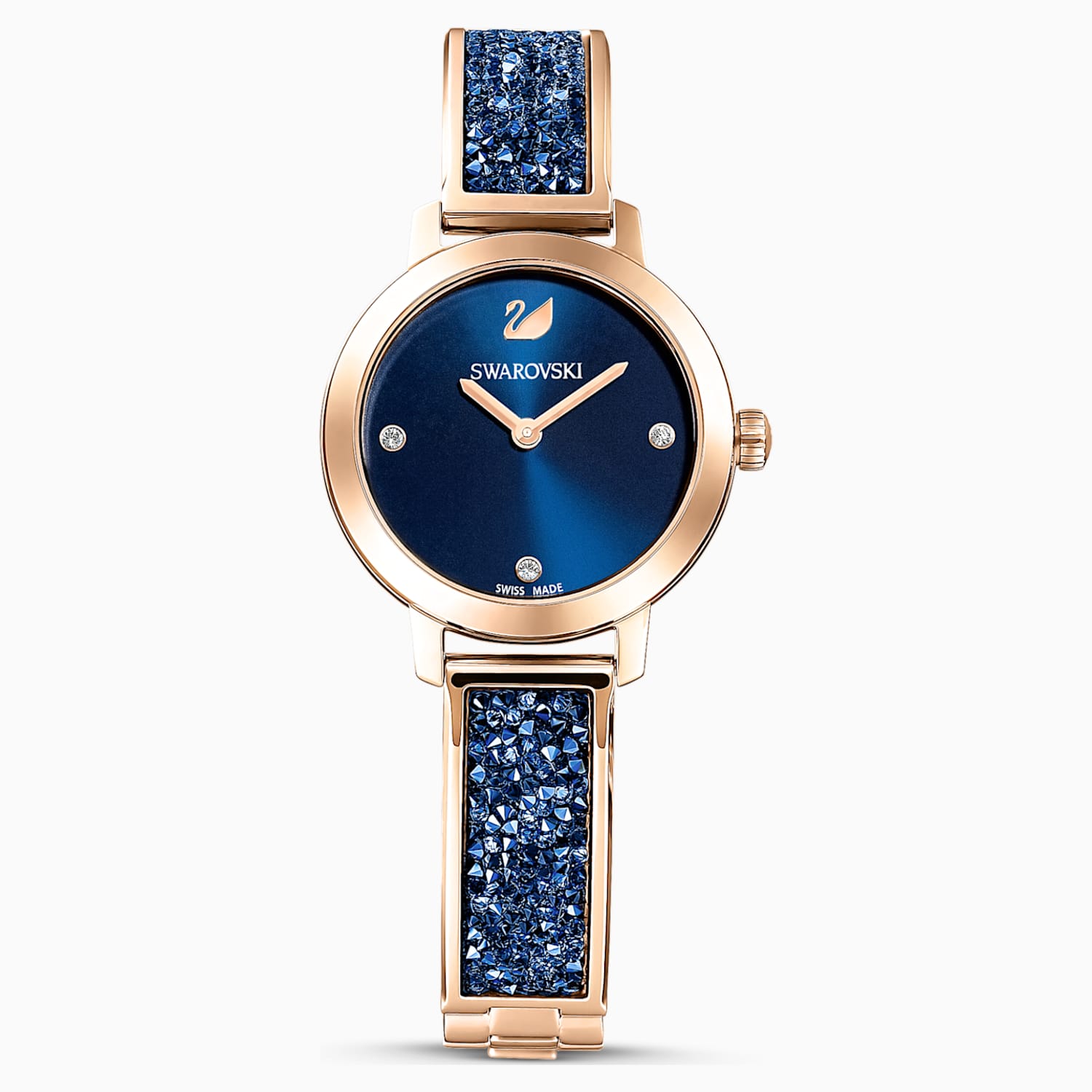 Cosmic Rock Watch, Metal bracelet, Blue 