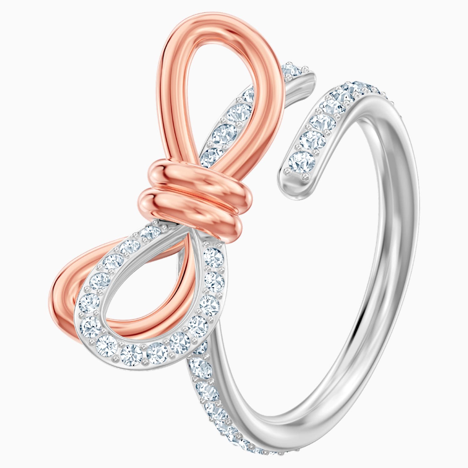 swarovski lifelong bow ring