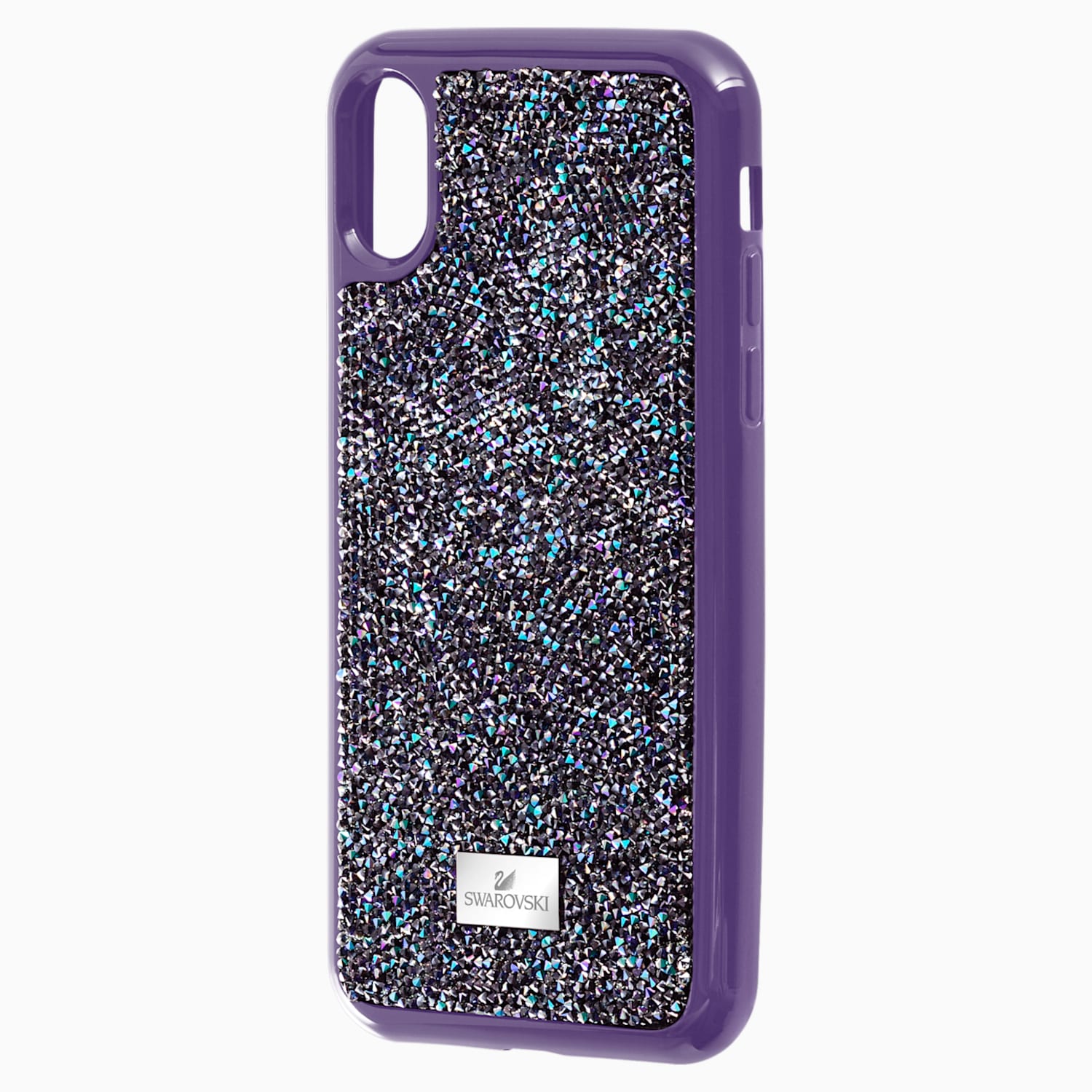 Glam Rock Smartphone Case With Bumper Iphone Xs Max Purple Swarovski Com