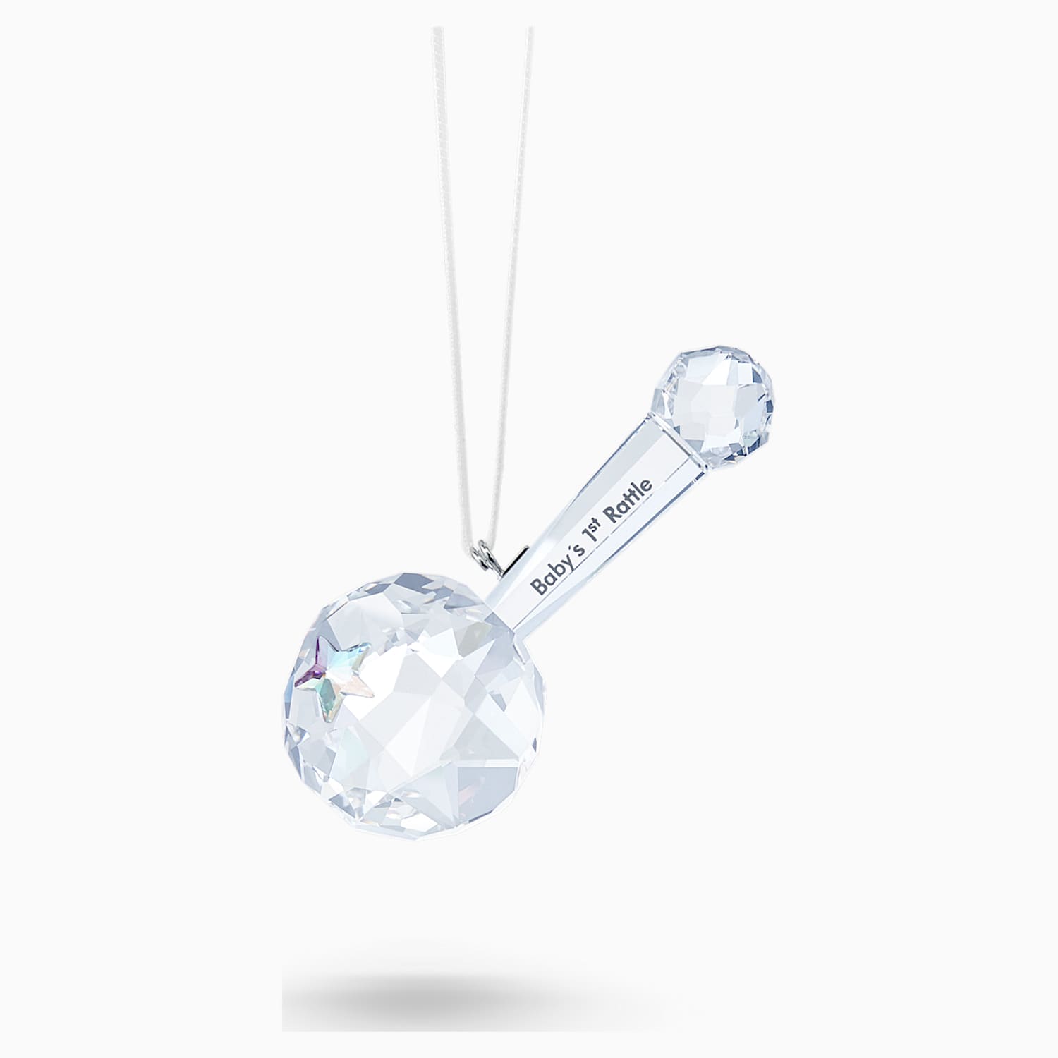 swarovski baby's 1st christmas ornament
