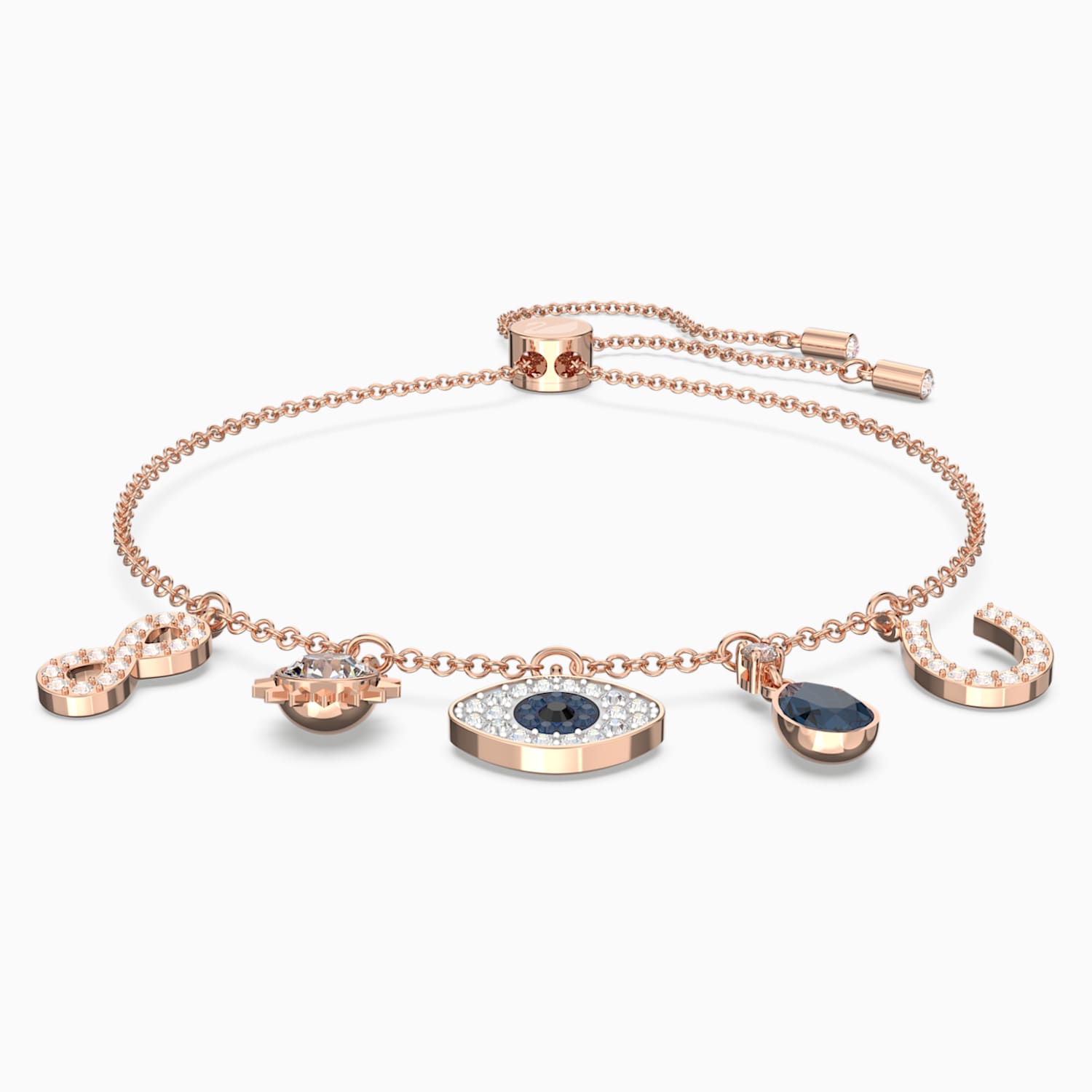 Swarovski Symbolic Bileklik Cok Renkli Pembe Altin Rengi Kaplama Swarovski Com