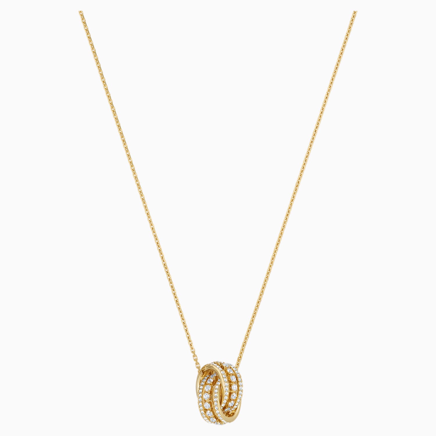 white gold necklace