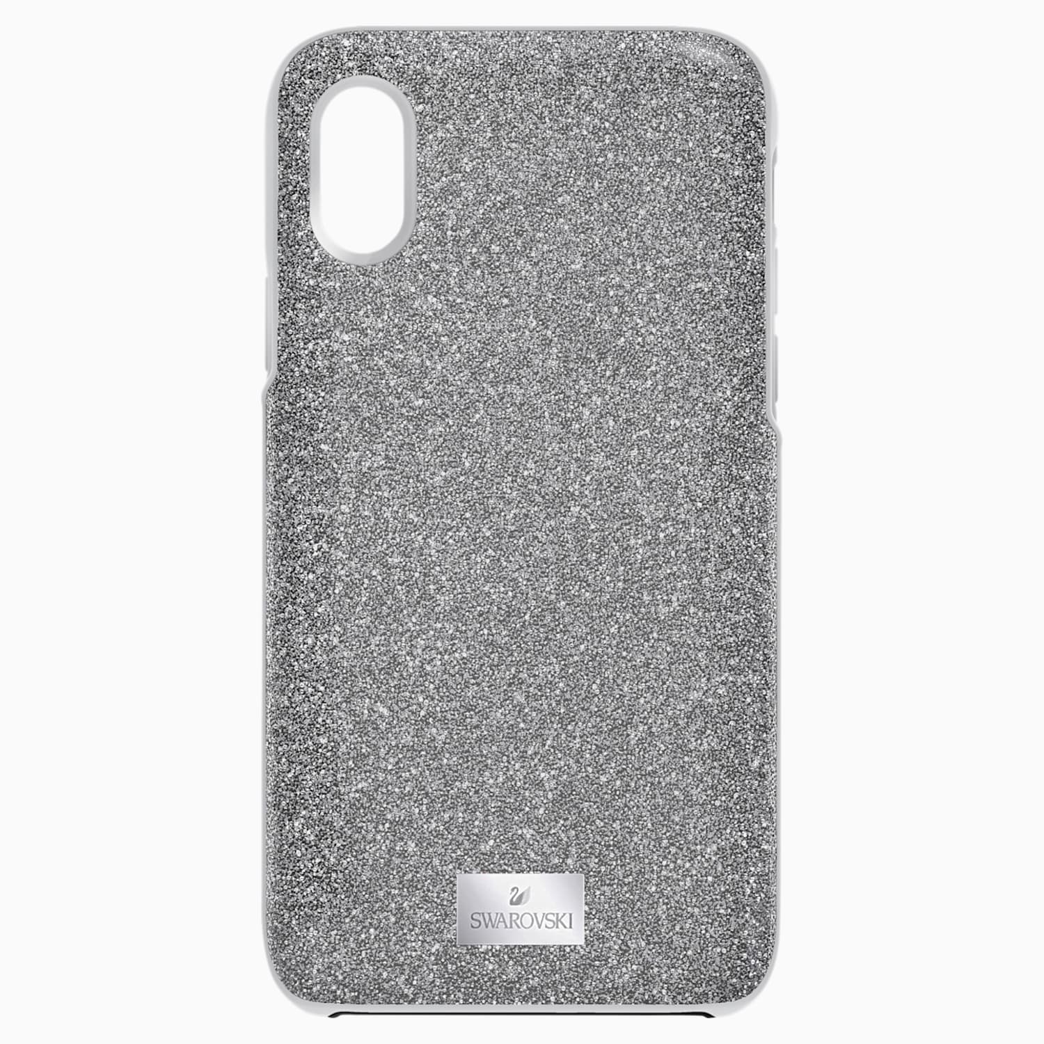 high koruyucu entegre edilmis akilli telefon kilifi iphone x xs gumus rengi