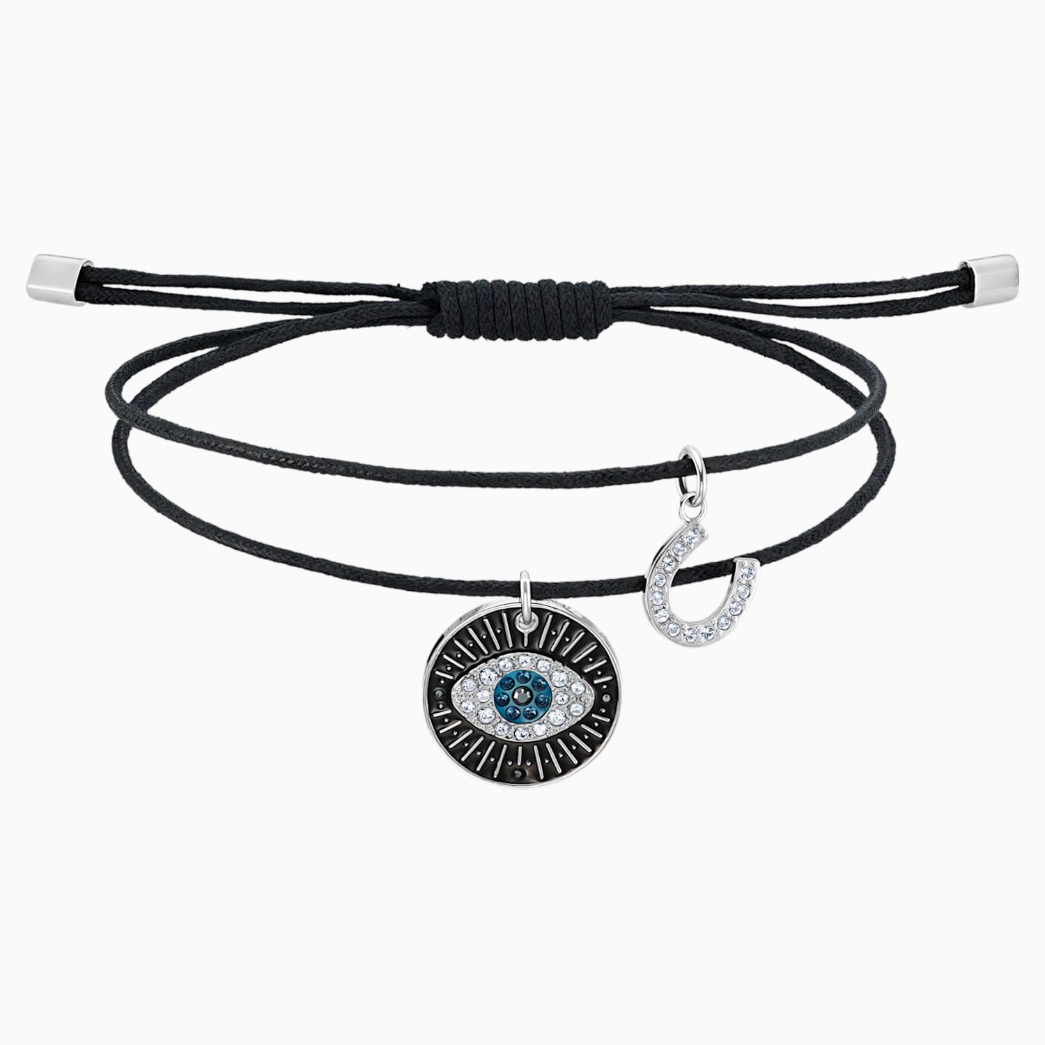 Unisex Evil Eye Bileklik Cok Renkli Paslanmaz Celik Swarovski Com