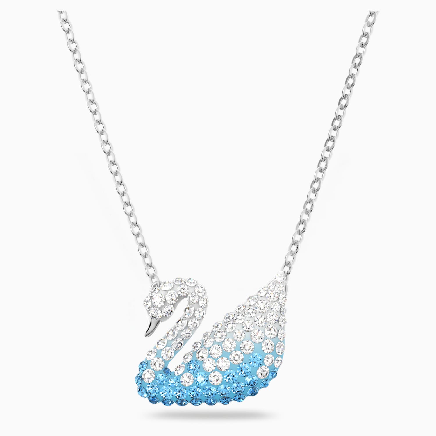 Swarovski Iconic Swan Kolye Ucu Cok Renkli Rodyum Kaplama Swarovski Com